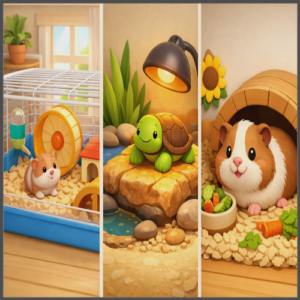 소형 반려동물 키우기